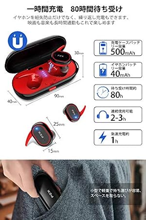 PZX Bluetooth完全ワイヤレスイヤホン Air-TWS(BE8) - デジモノチョイス